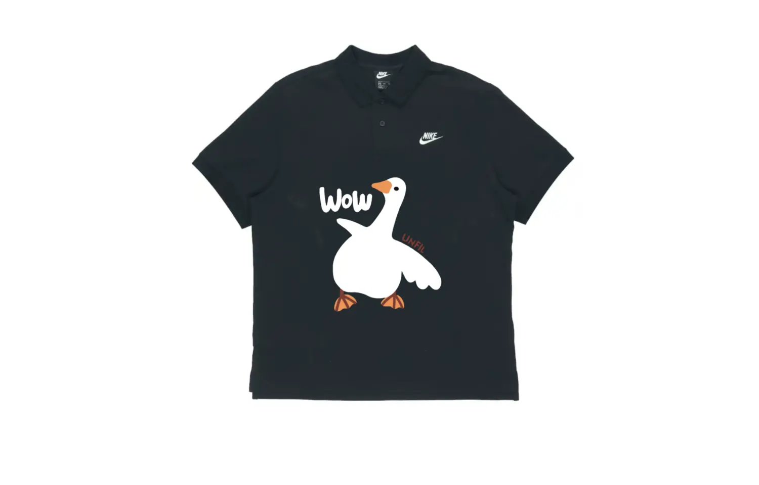 

Спортивная поло мужская черная Nike