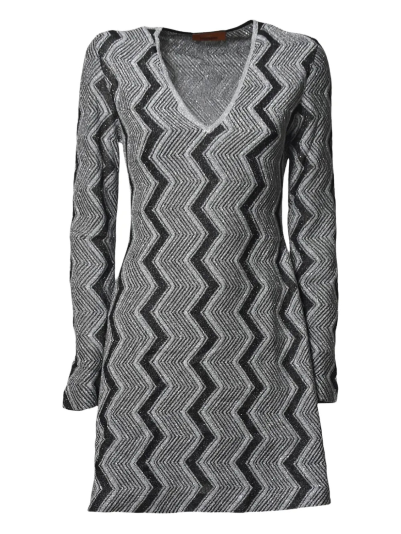

Мини-платье Missoni Zigzag, серый