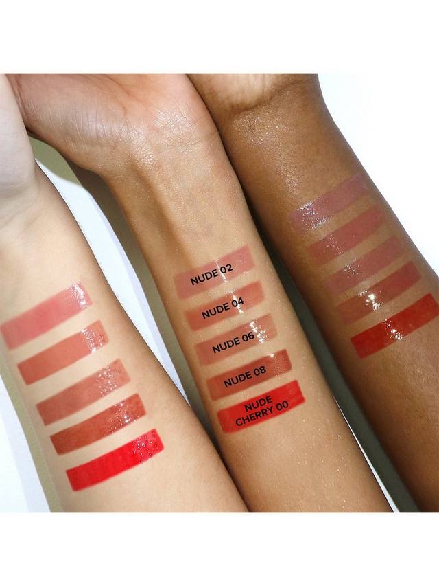 Нюдовый блеск для губ с эффектом увеличения Nudestix, Nude 06 — фото 4