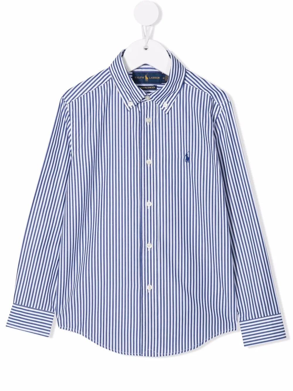 

Рубашка в полоску POLO RALPH LAUREN KIDS, синий