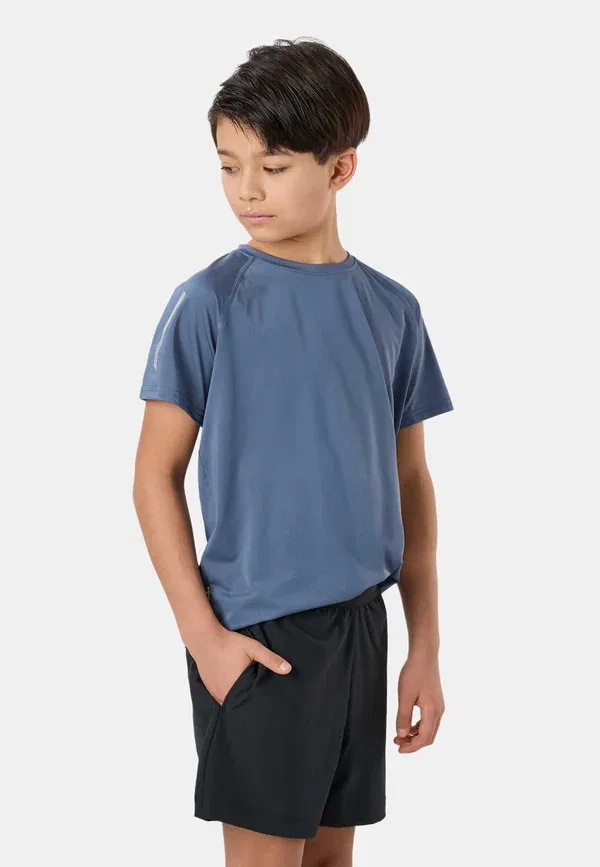 Футболка для тренировок Swedemount Core Training Tee B Jr Print T-Shirt, джинсово-синий — фото 2