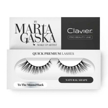 

Quick Premium Lashes Strip Lashes To The Moon Back 801, Eyes