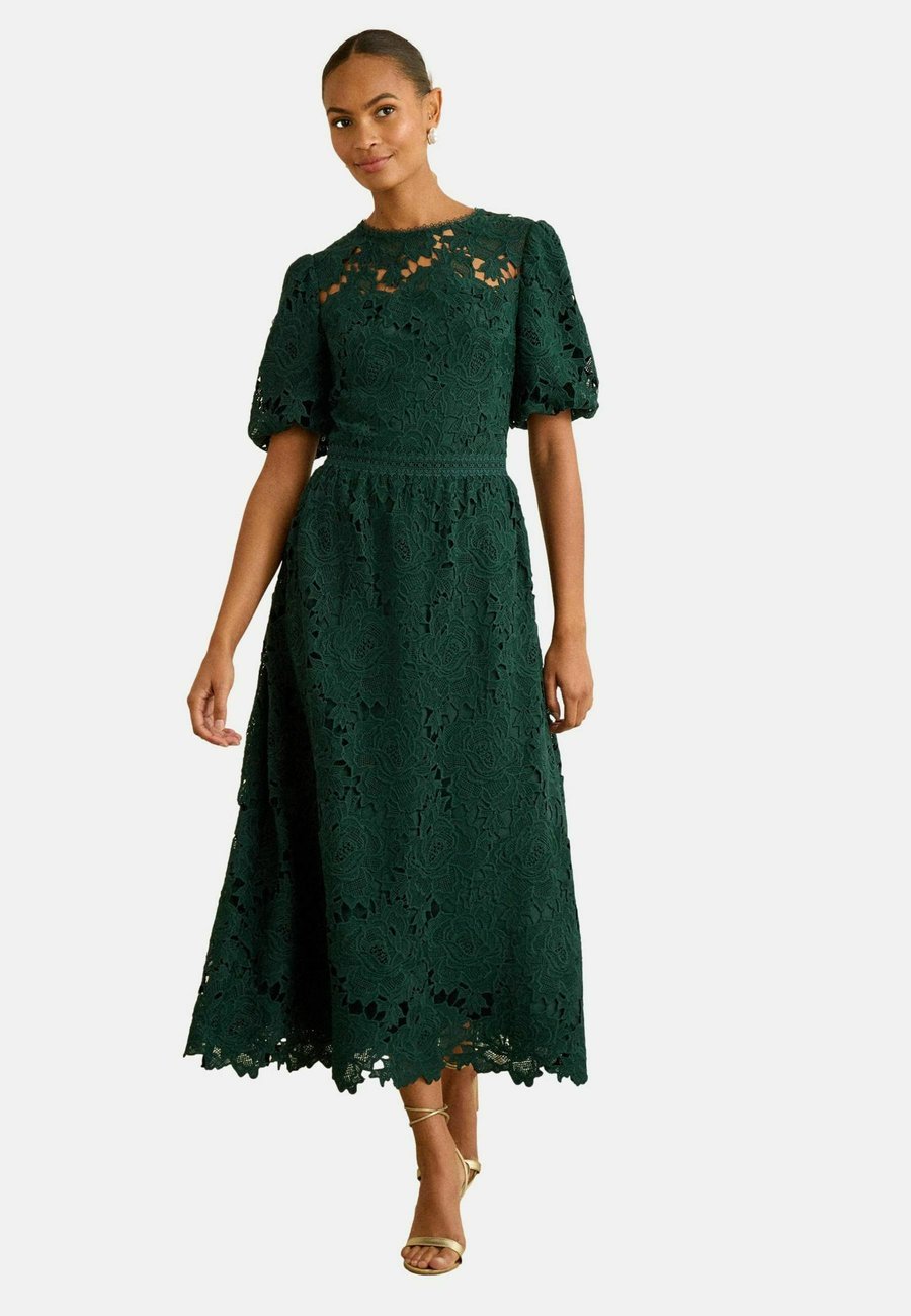 

Платье Love & Roses Day dress, Teal Blue/Green