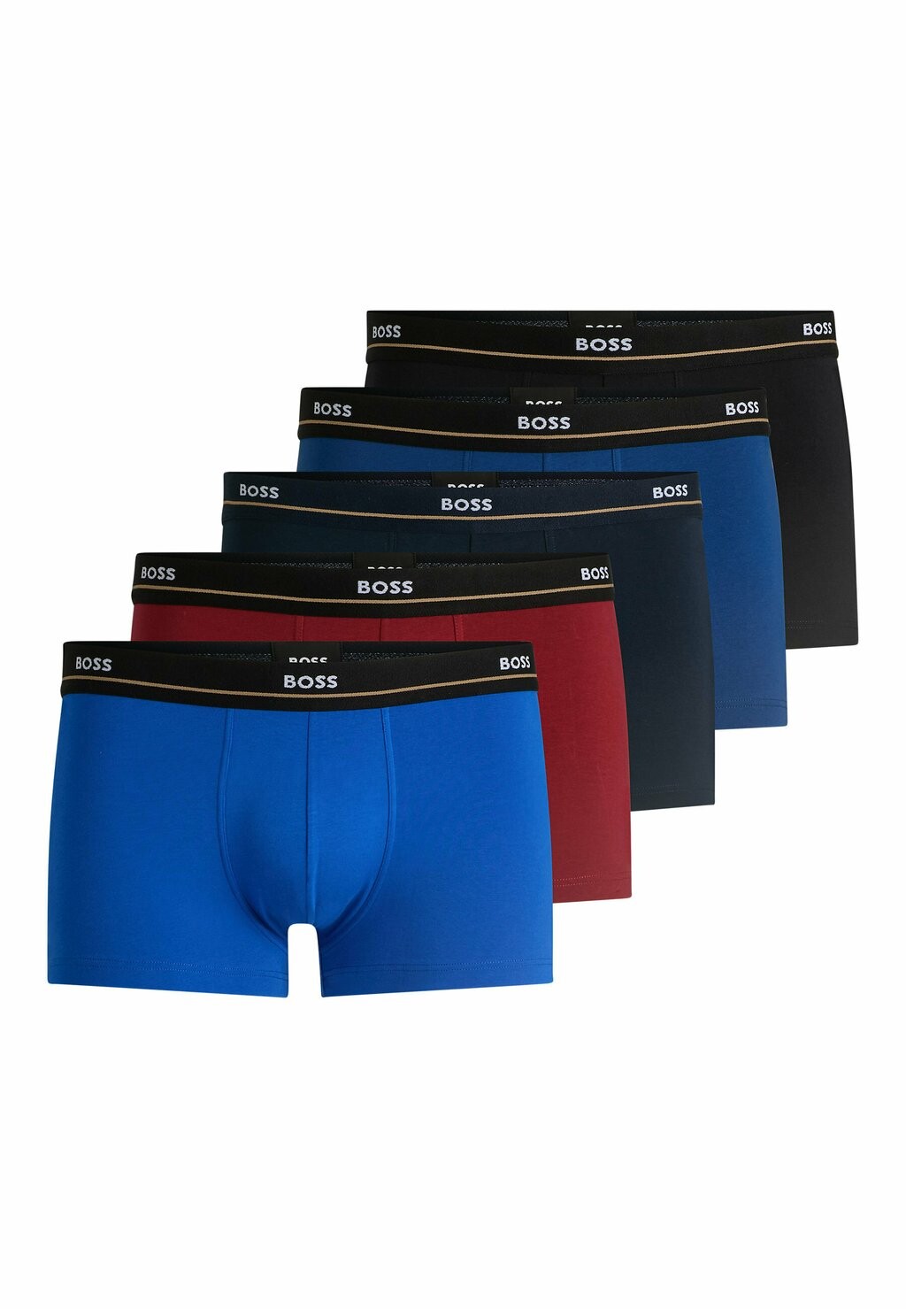 

Боксеры 5PACK ESSENTIAL BOSS, цвет Patterned Twelve