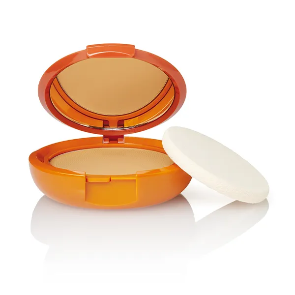 

Компактный макияж Sun System 50+ Compacto Beige Rilastil, цвет bronze