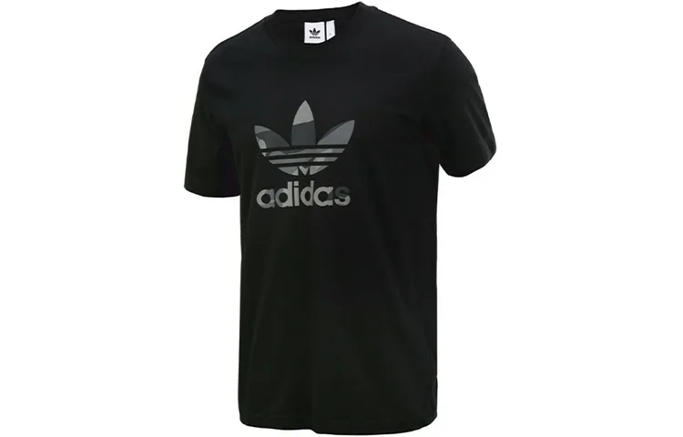 Adidas Футболка мужская Graphite Black — фото 3