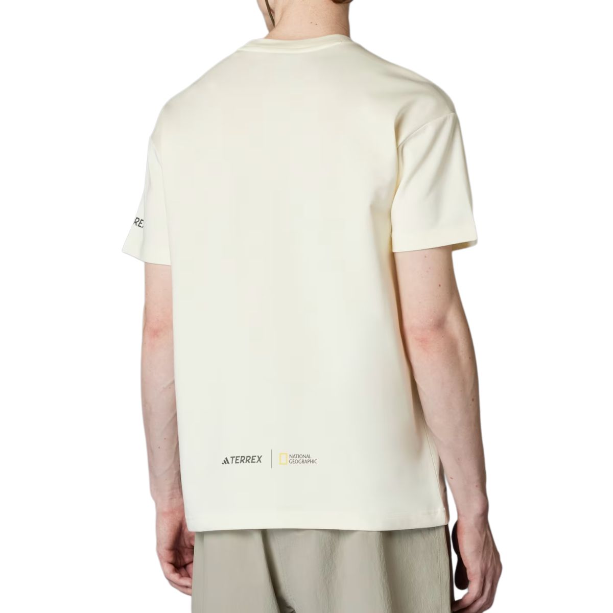 Adidas Футболка National Geographic Unisex White — фото 4
