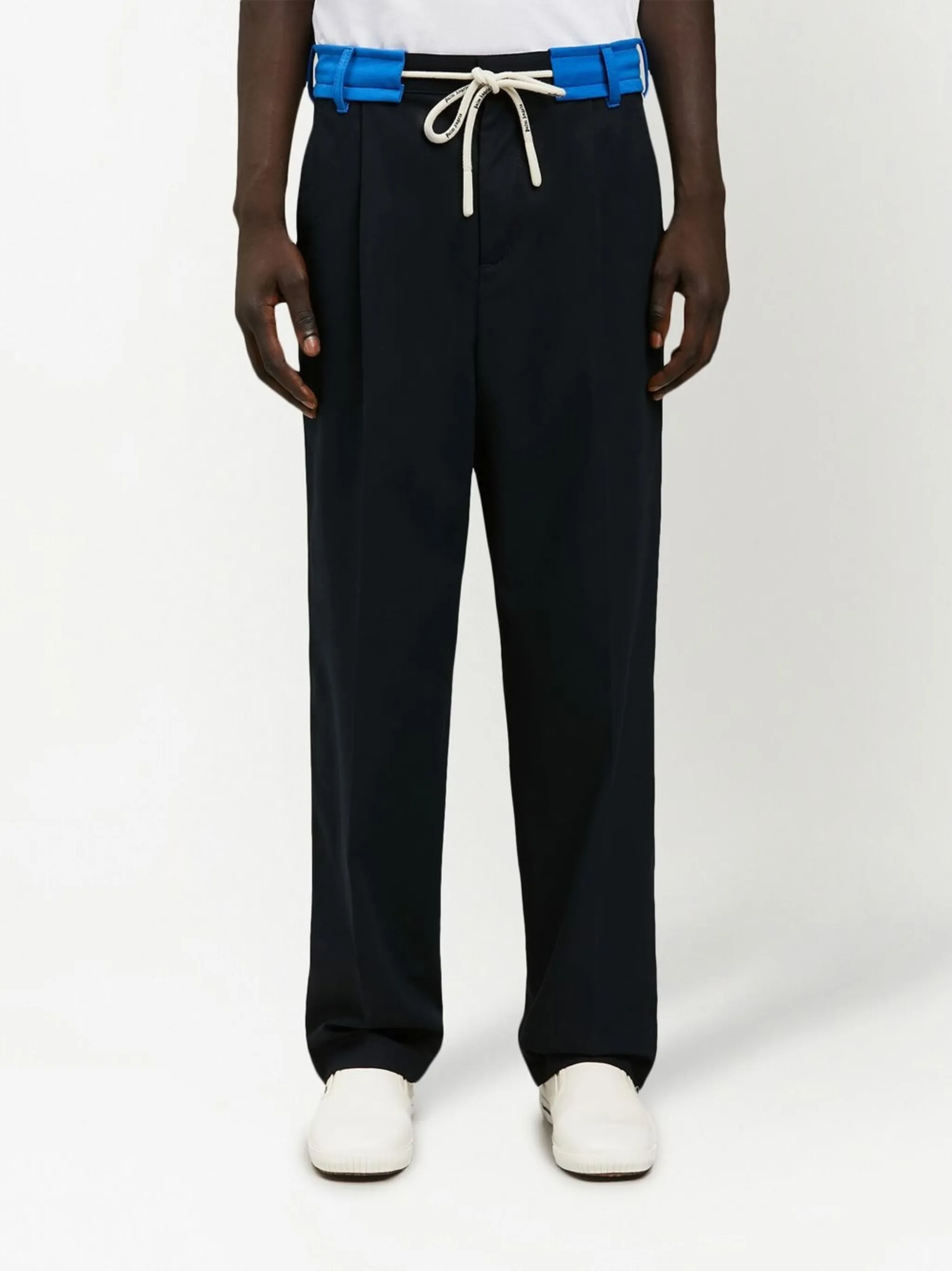 

Спортивные брюки с поясом Palm Angels, синий