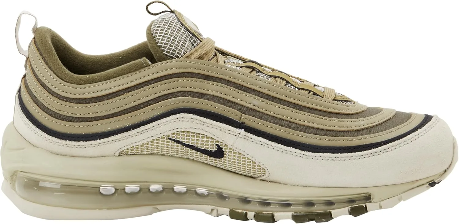 Мужские кроссовки NIKE Air Max 97, черный/светло-коричневый/оливковый — фото 4