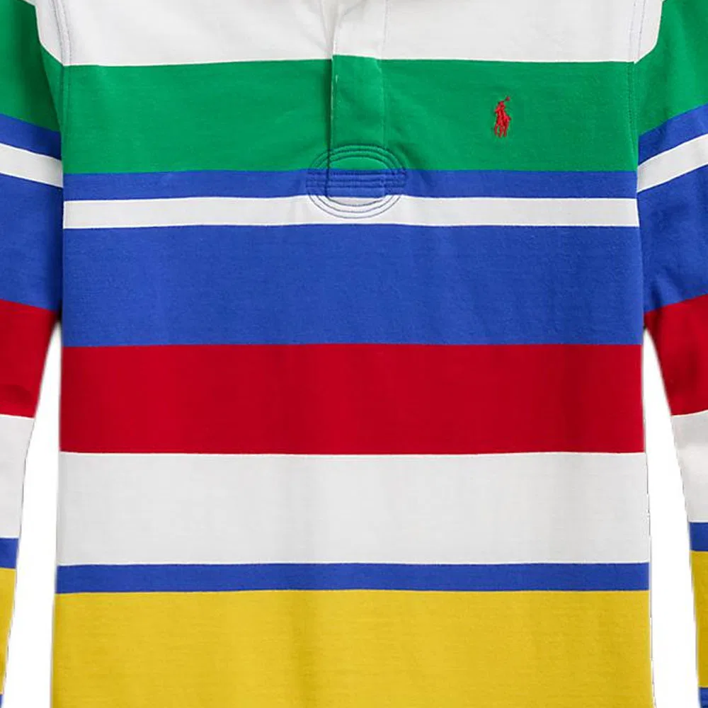 Футболка Polo Ralph Lauren белая детская — фото 4