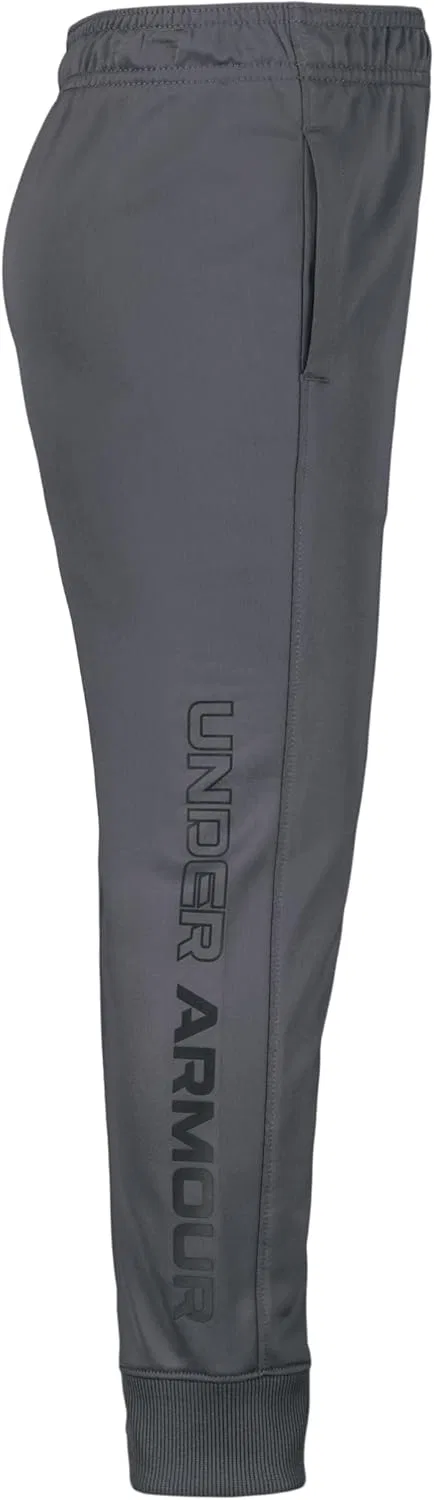Детские спортивные штаны Under Armour Brawler Warm-up, быстросохнущие и влагоотводящие, свободного кроя, Castlerock Jogger — фото 2