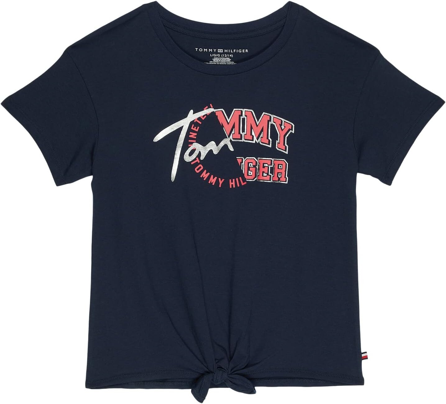 

Футболка Tommy Hilfiger Tommy Spliced T-Shirt, цвет Navy Blazer
