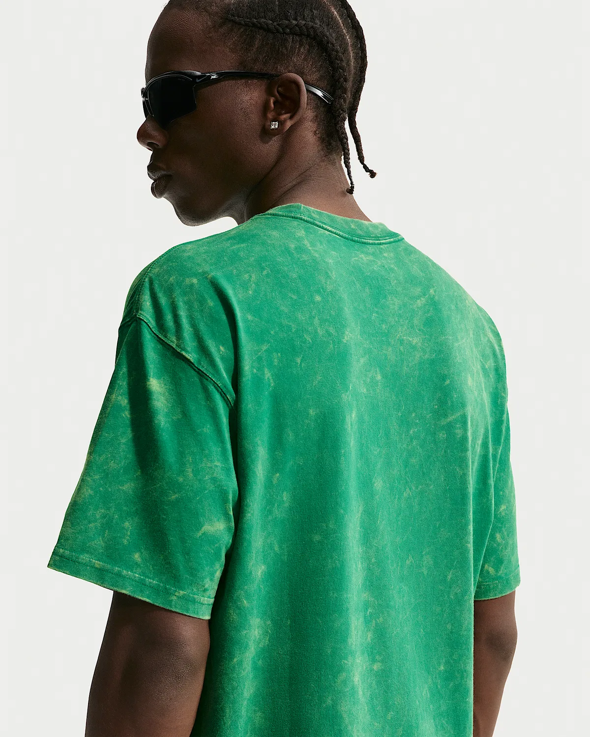 Мужская футболка Nike Sportswear Vintage-Washed, Malachite/Malachite — фото 2