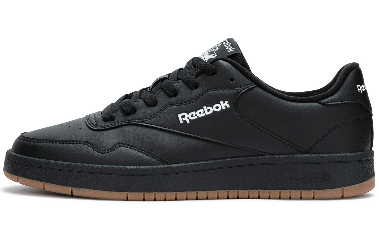 

Кеды, скейтборд обувь унисекс низкий верх черный/средний желтый Reebok