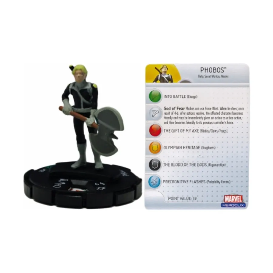 

Фобос, Marvel HeroClix - Captain America - Singles