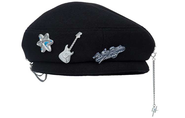 

C2H4 Берет унисекс черный, Black