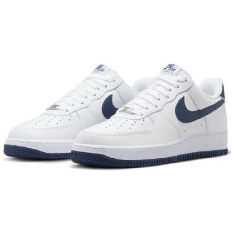 Кроссовки Nike Air Force 1 '07 'White Midnight Navy' — фото 3