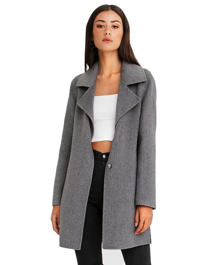 

Женская куртка Ex Boyfriend из смесовой шерсти большого размера Belle & Bloom, цвет Dark grey, Серый, Женская куртка Ex Boyfriend из смесовой шерсти большого размера Belle & Bloom, цвет Dark grey