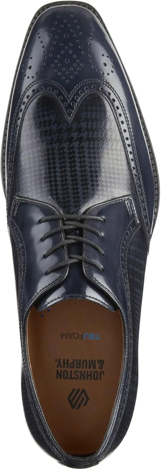 Туфли Johnston & Murphy Sullivan Wingtip Oxford на шнуровке, черный — фото 2