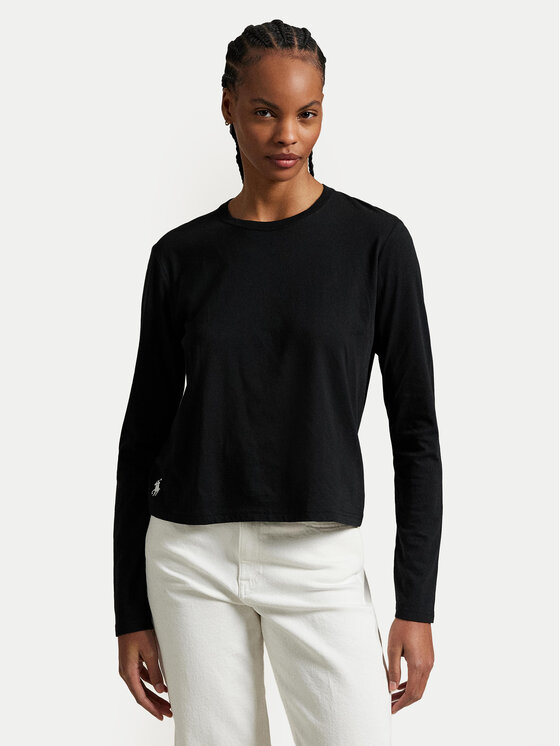 

Блузка classic fit 211967103002 Polo Ralph Lauren, черный