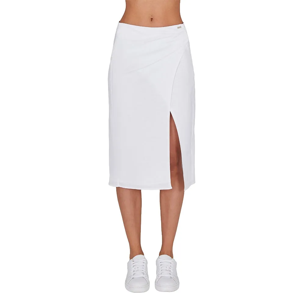 

Юбка Armani Exchange XW000458_AF12814 High Waist Midi, белый