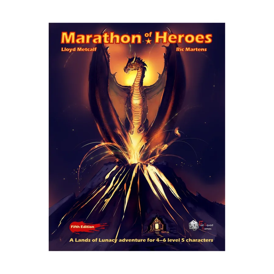 

Marathon of Heroes, D&D 5th Edition (Fail Squad Games), мягкая обложка