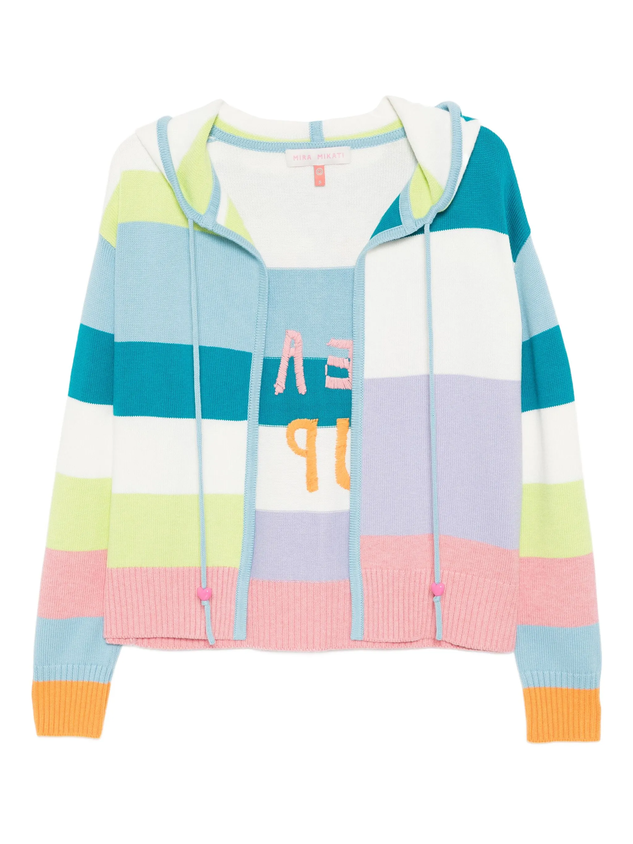 

Кардиган в полоску Mira Mikati, белый