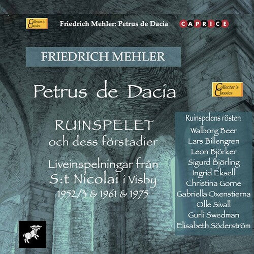 

CD диск Mehler: Petrus de Dacia
