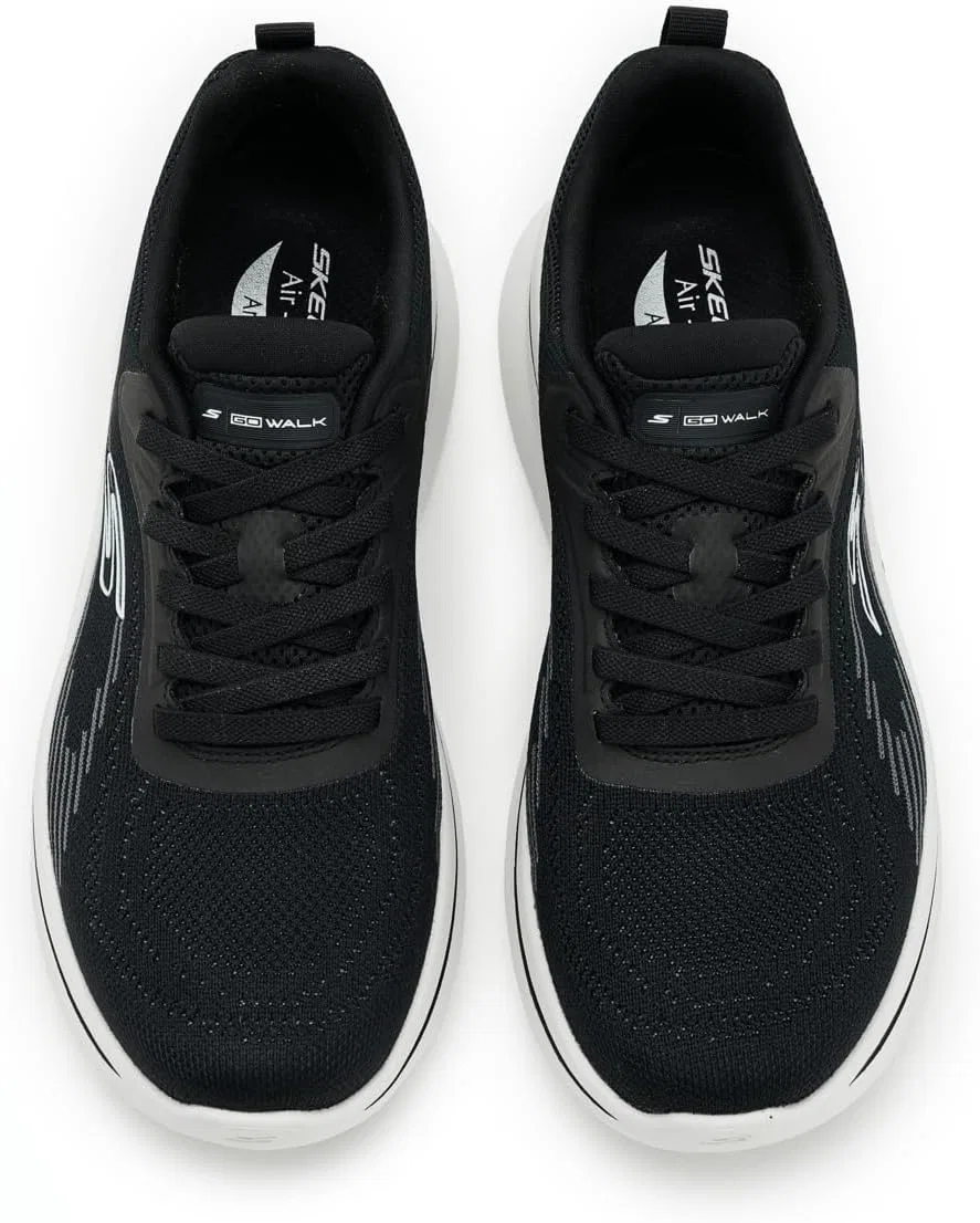 Мужские кроссовки Skechers Go Walk Arch Fit N-Joy Nate, Black White — фото 2
