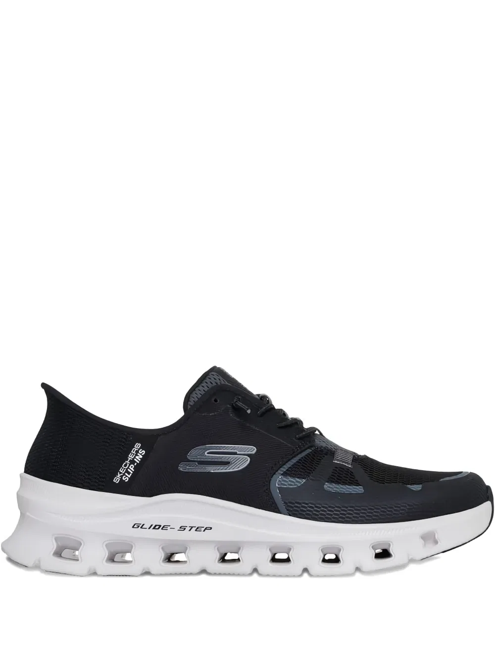 Профессиональные кроссовки Glide-step на шнуровке Skechers, черный