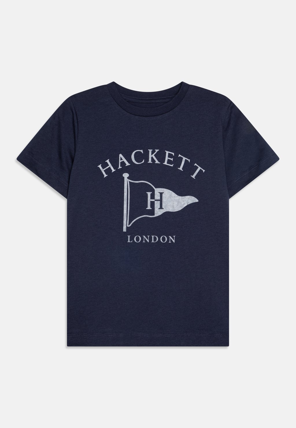 

Футболка с принтом HERITAGE FLAG TEE Hackett London, темно-синий