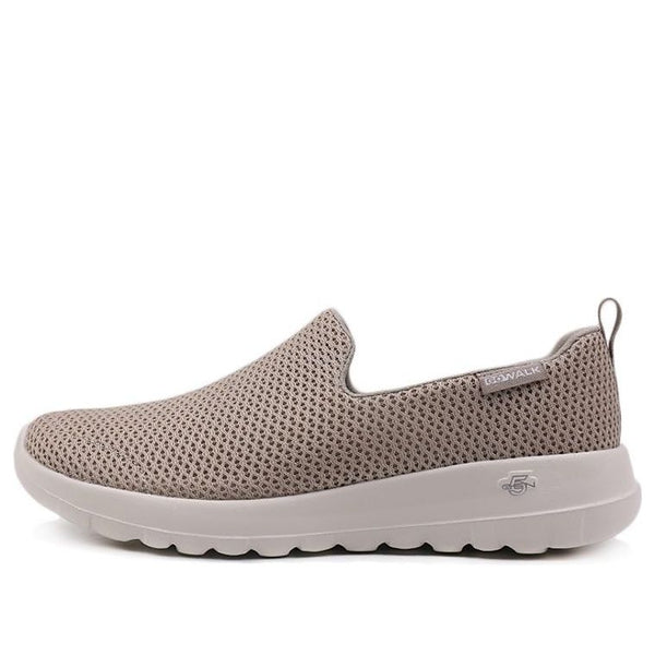 Тапочки go walk joy low-top slip-ons grey/brown Skechers, коричневый