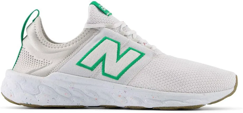 Мужские кроссовки New Balance Fresh Foam X Cruz Artisan V3, белый/зеленый/серый — фото 3