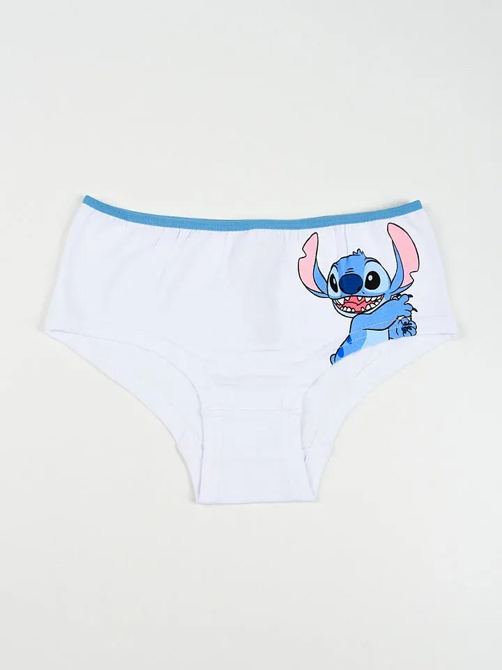 Трусы, набор 2 шт, Lilo & Stitch, бирюзовый/белый — фото 3