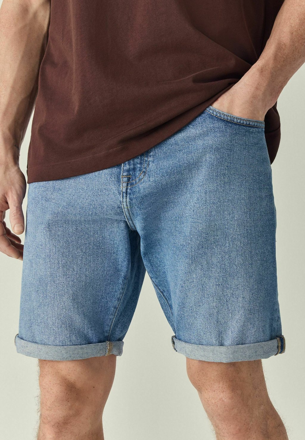 

Джинсовые шорты STRETCH STRAIGHT FIT Next, синий