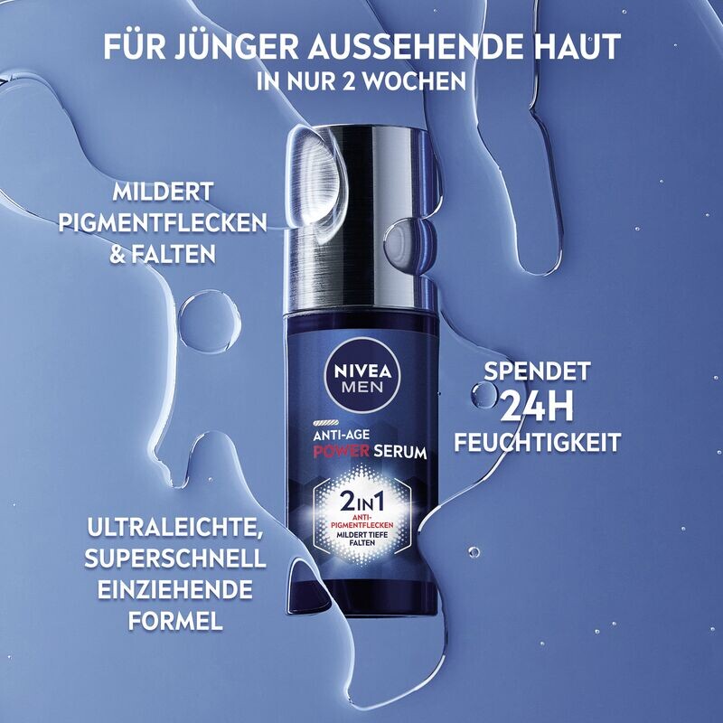 Сыворотка Nivea — Антивозрастная гиалуроновая 2в1, 30 мл — фото 4