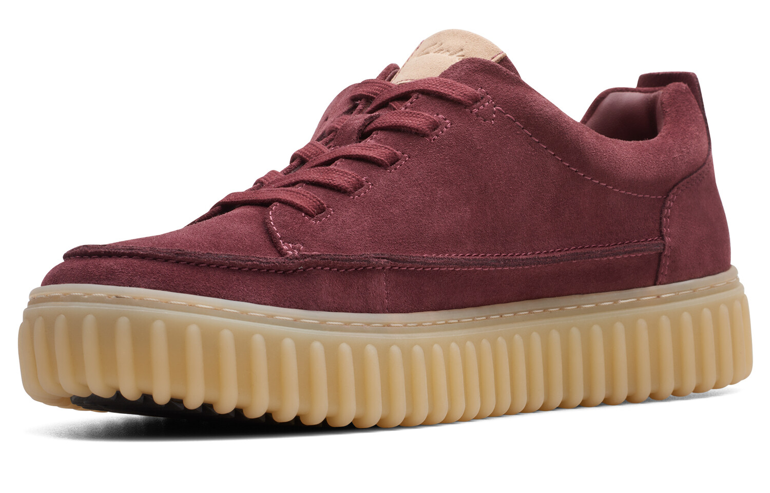 Кроссовки clarks Skateboarding Shoes Men Low-top Red, цвет Crimson 261739537 — фото 2