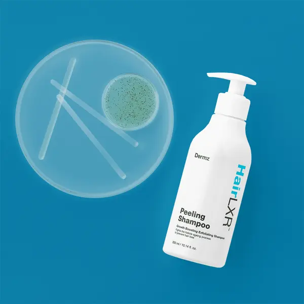 Отшелушивающий шампунь для волос, 300 мл Dermz Hairlxr peeling shampoo — фото 2