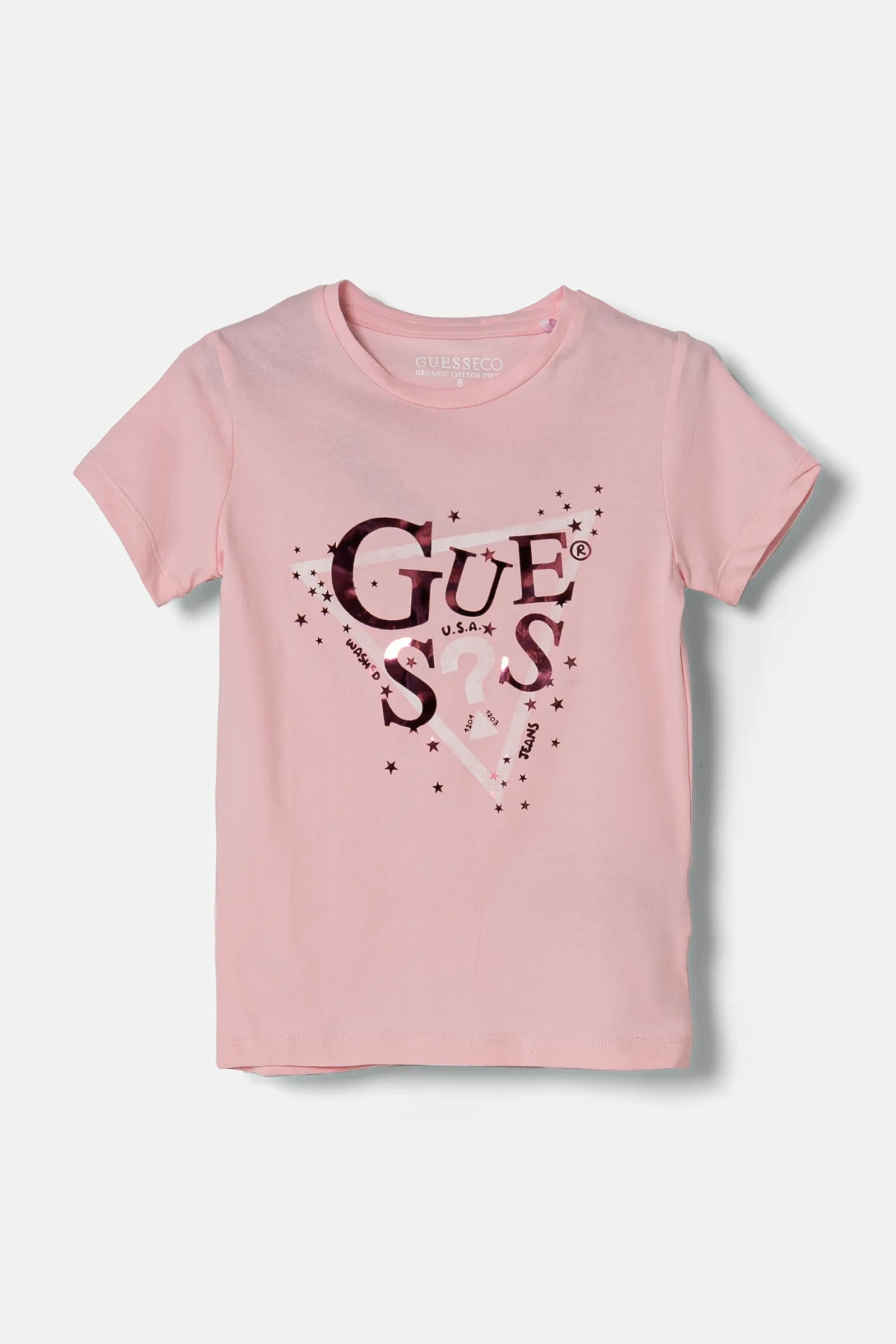 

Детская футболка Guess, розовый