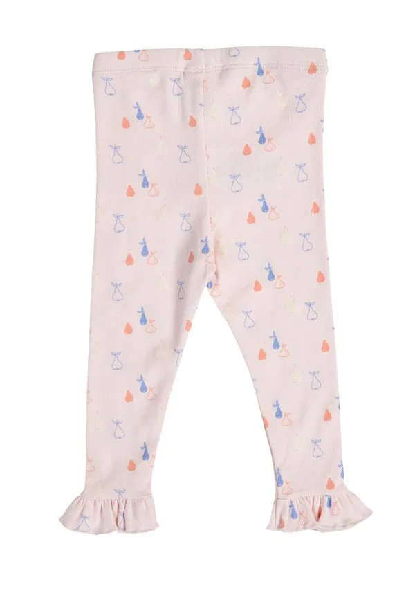 Леггинсы baby und kleinkindzubehör 1533043900, брюки цвета первоцвета bluetofu Müsli By Green Cotton, Primrose-Shell Blue-Tofu — фото 2