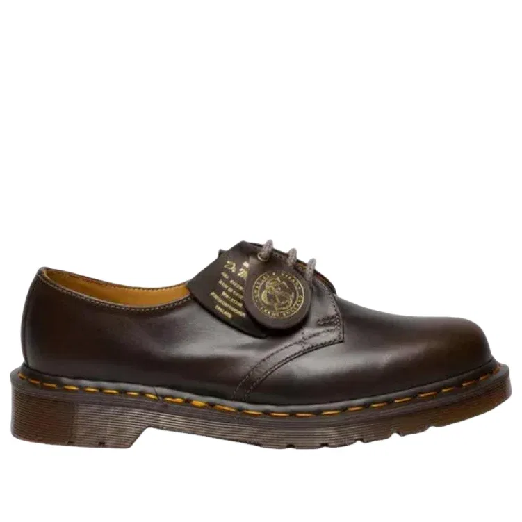 Ботинки Dr. Martens 1461, коричневый — фото 4