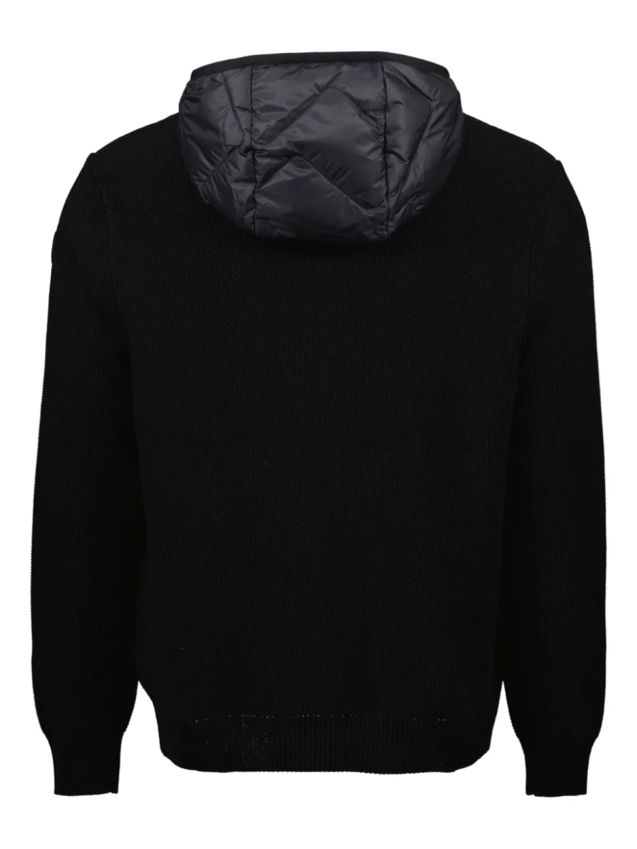 

Moncler пуховик с капюшоном, черный