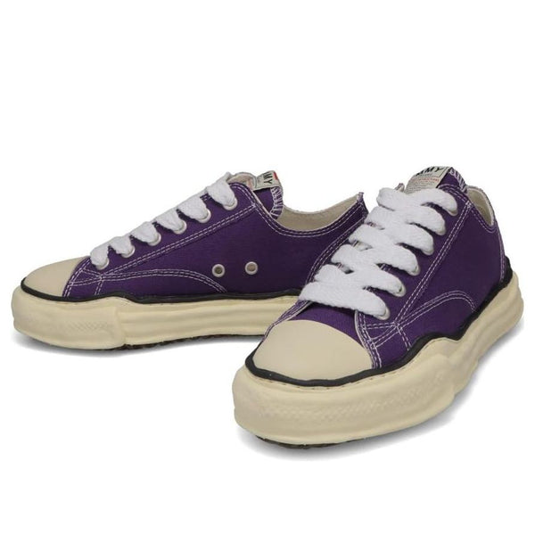 Кроссовки peterson vl og sole canvas low Maison Mihara Yasuhiro, фиолетовый — фото 3