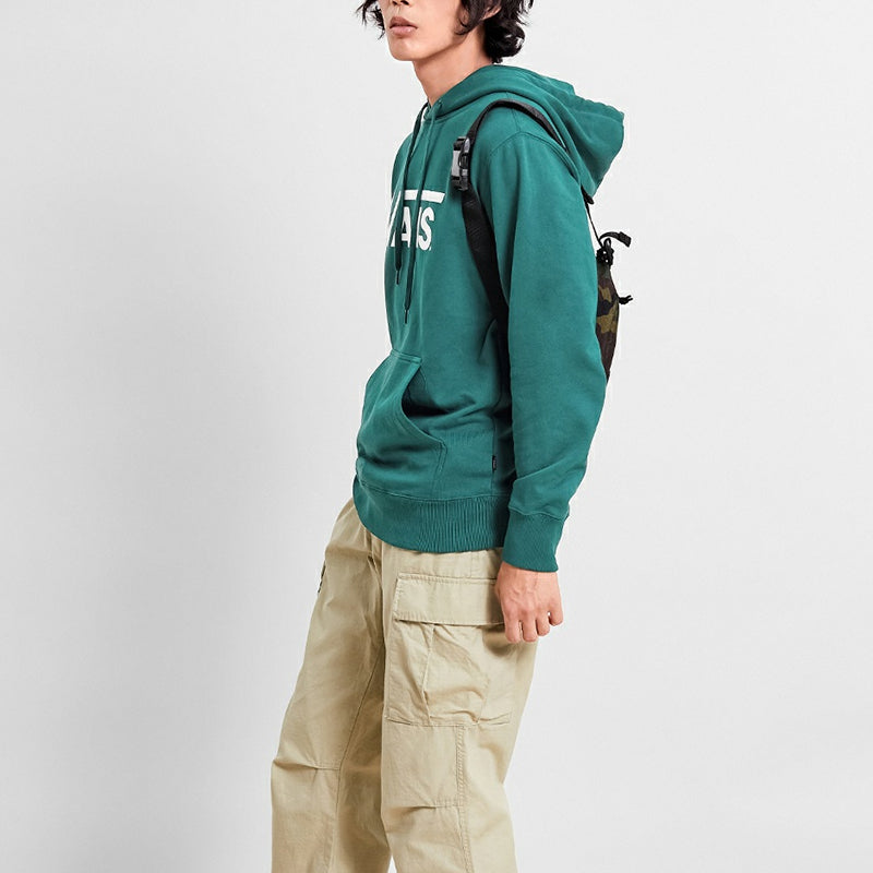 Толстовка Vans Classic Logo Printing Green VN0A4MM9TTZ, зеленый — фото 2