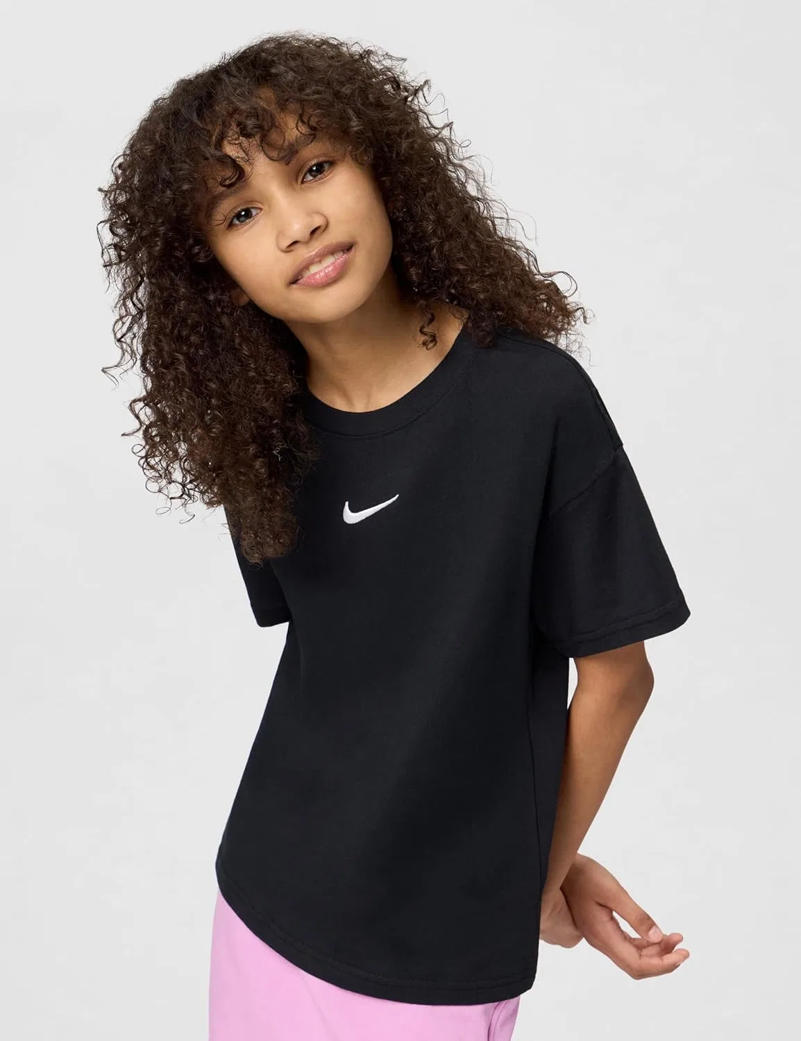 Футболка Nike Sportswear Essential, черный — фото 3