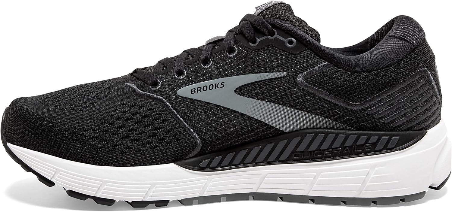 Мужские беговые кроссовки Brooks Beast '20 с поддержкой, черный/серый — фото 4