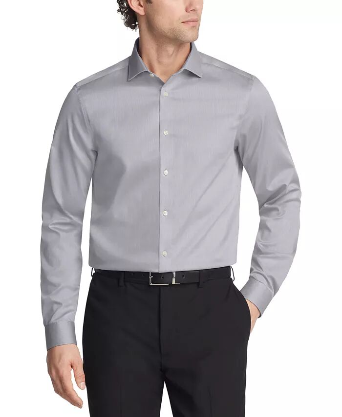 

Мужская рубашка Steel Plus Slim Fit Modern Pin Cord Calvin Klein, серый
