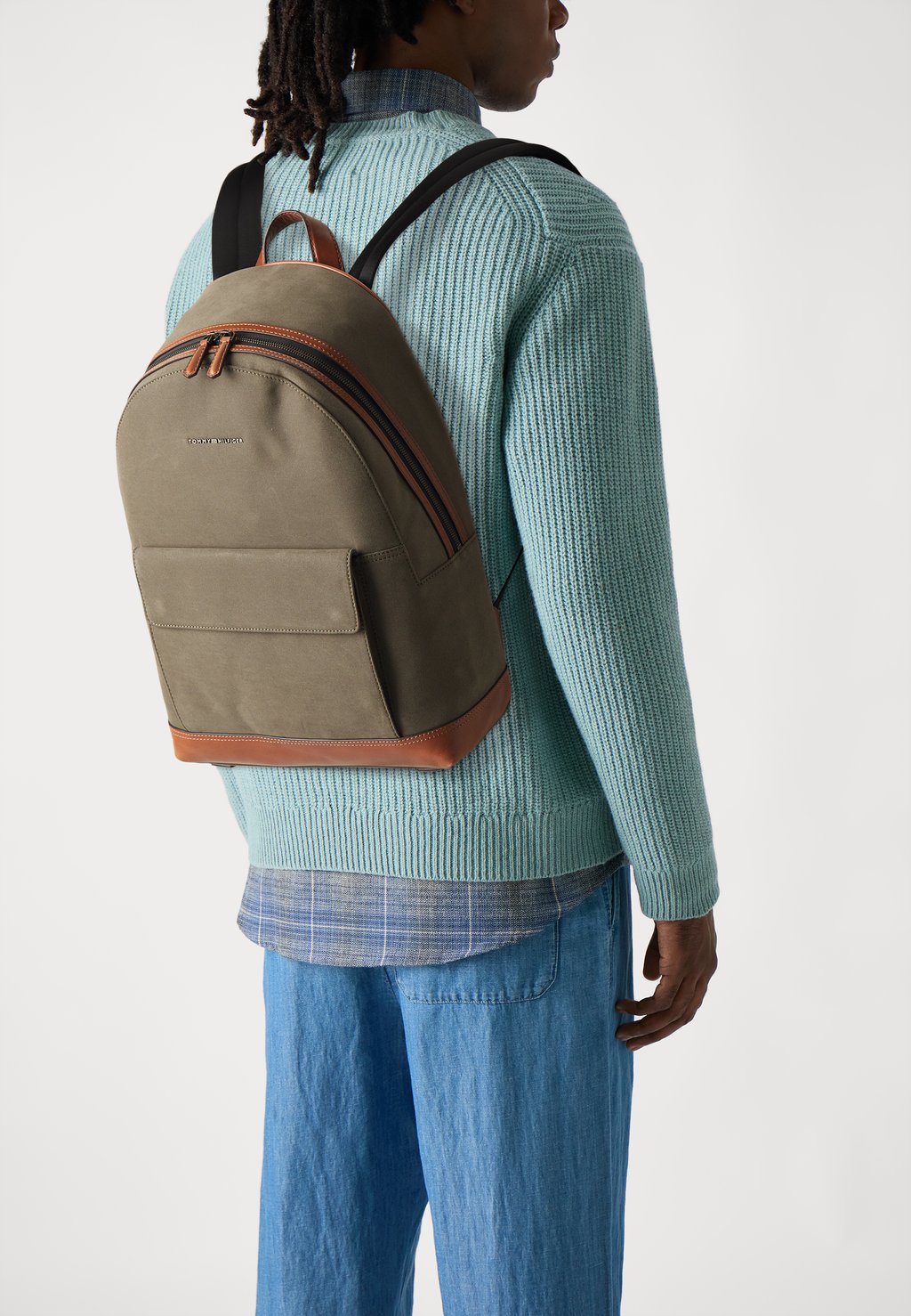 

Рюкзак CASUAL PREP BACKPACK Tommy Hilfiger, серый