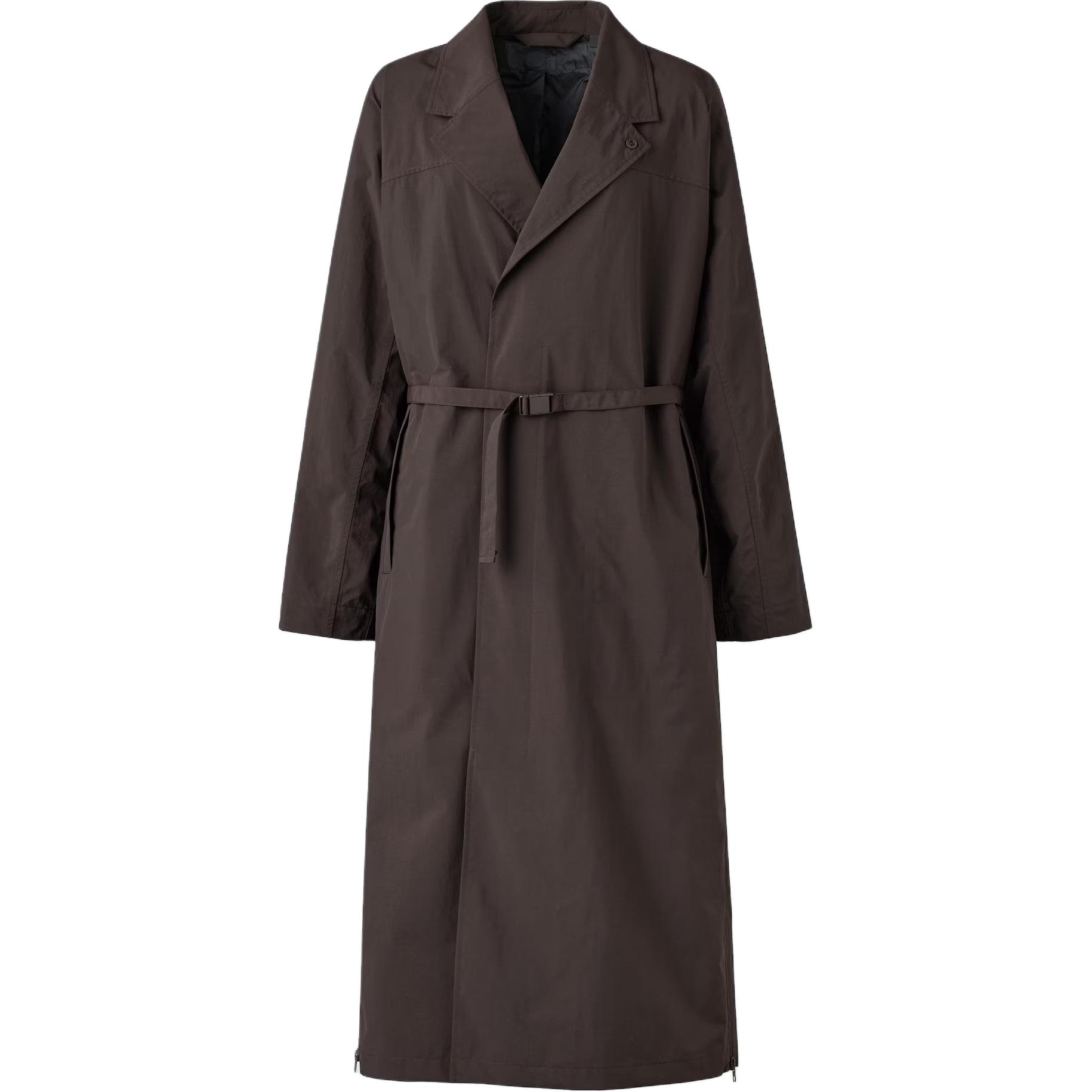 

Пальто U Collection FW25 женское UNIQLO, темно-коричневый