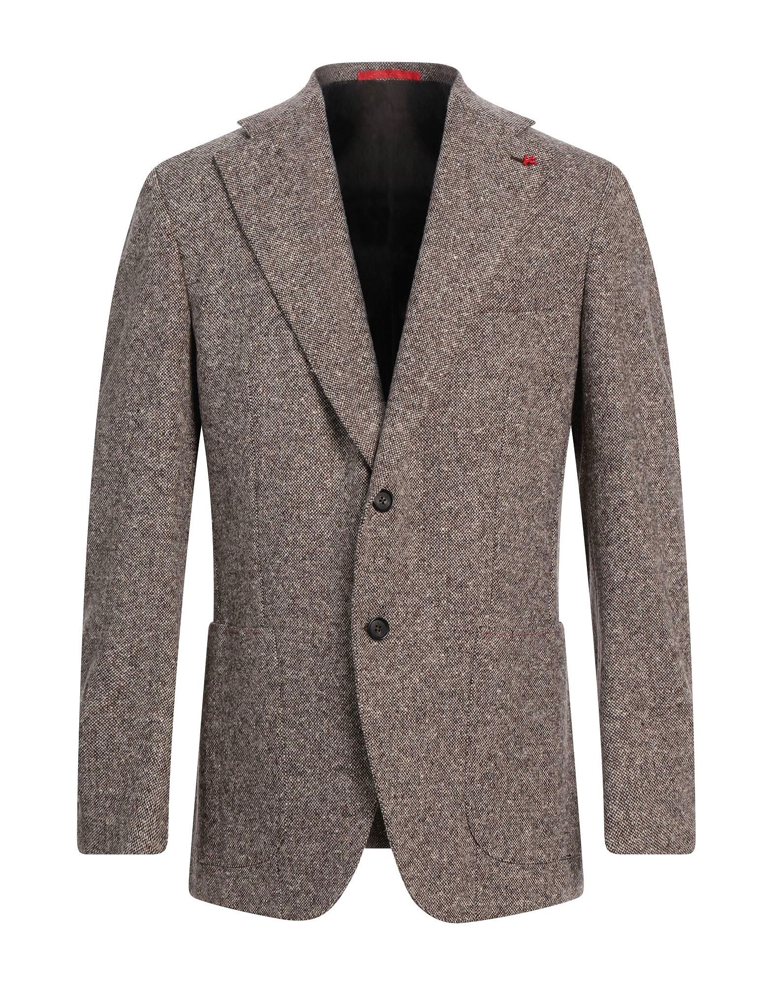 

Блейзер Isaia, темно-коричневый